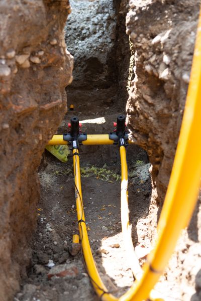 Propane Piping in Palm Desert